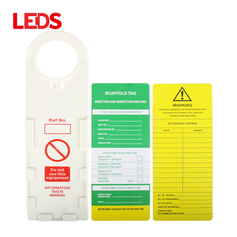 China Gold Supplier for Tag Out Tags - SCAFFTAG Standard Kit – Ledi