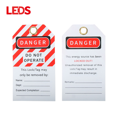 OEM Manufacturer Scaffolding Safety Tag - Danger Lockout Tags – Ledi