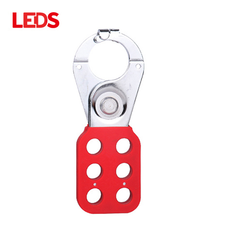 Fixed Competitive Price Aluminum Lockout Hasp - 1 In Jaw Clearance Tabbed Steel Lockout Hasp – Ledi