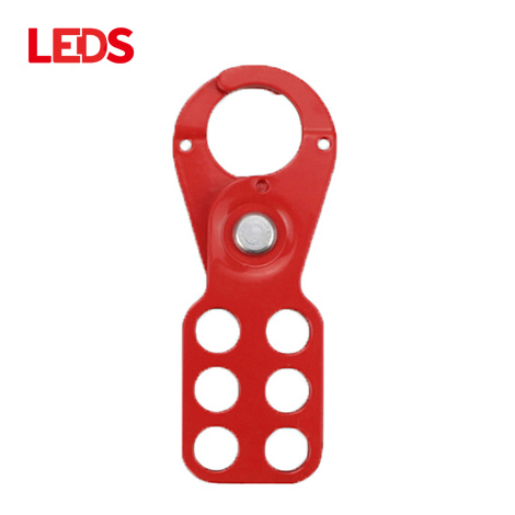 Factory Cheap Hot 1.5 In Diameter Economy Tabbed Steel Lockout Hasp - 1 In Jaw Clearance Economy Steel Lockout Hasp – Ledi
