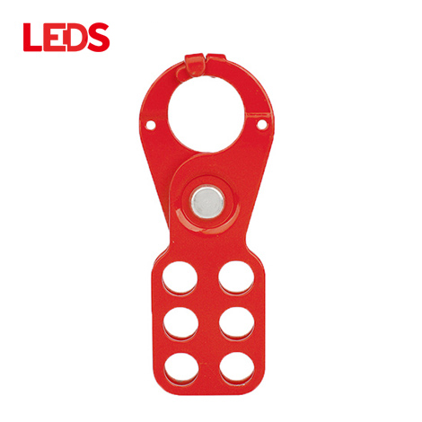 Chinese wholesale 1.5 In Jaw Clearance Economy Steel Lockout Hasp - 1 In Diameter Economy Tabbed Steel Lockout Hasp – Ledi