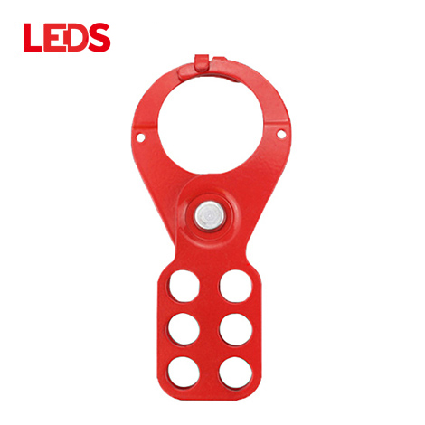 Fixed Competitive Price Aluminum Lockout Hasp - 1.5 In Diameter Economy Tabbed Steel Lockout Hasp – Ledi