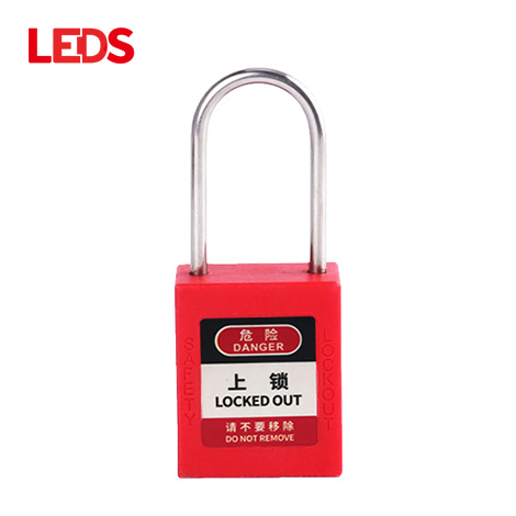 Stainless Steel Thin Shackle Safety Padlock