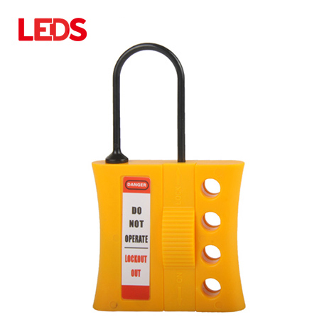 Best quality 1.5 In Jaw Clearance Tabbed Steel Lockout Hasp - Plastic Lockout Hasp – Ledi